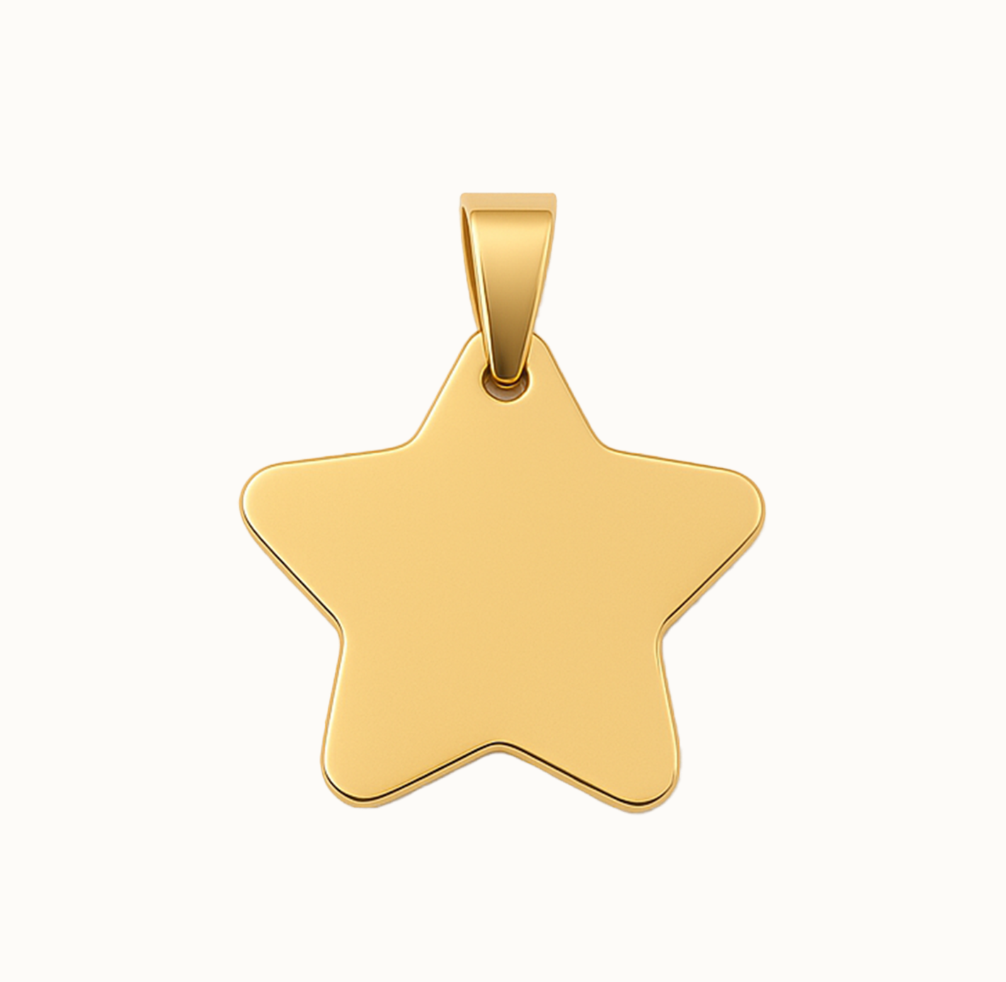 Gold Star ID Tag
