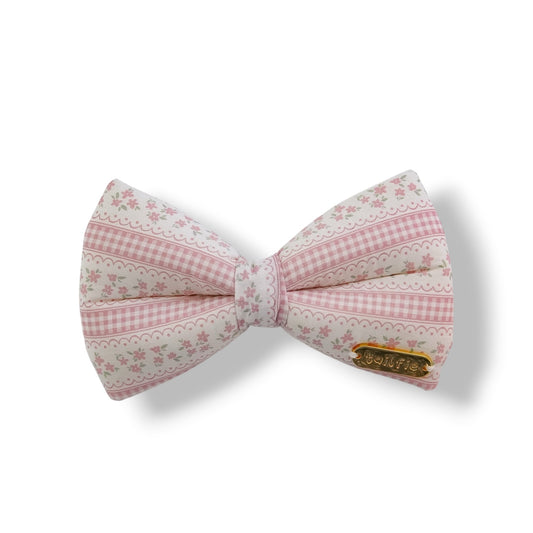 Petal lace bow tie