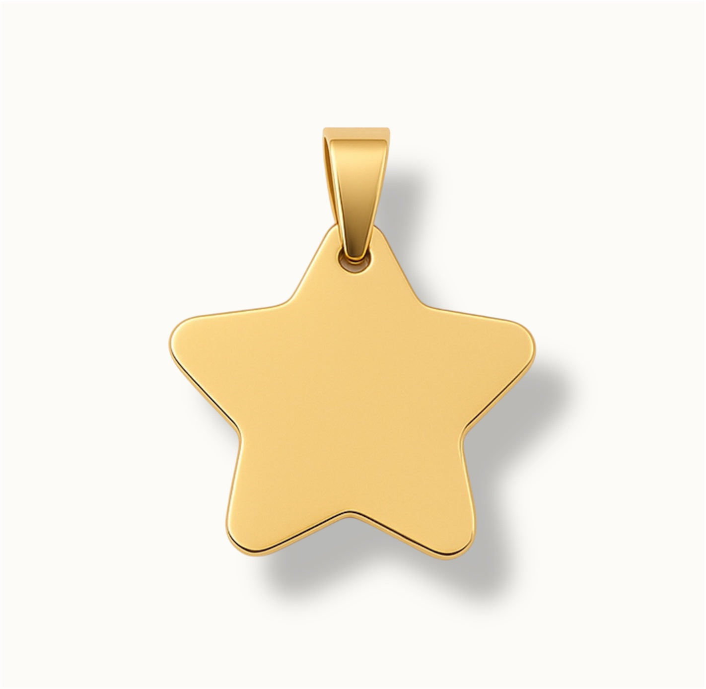 Gold Star ID Tag