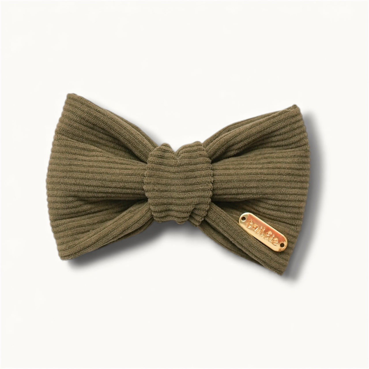 Olive Bow Tie
