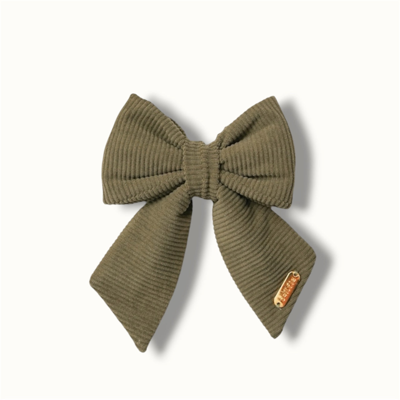 Olive Flair Bow