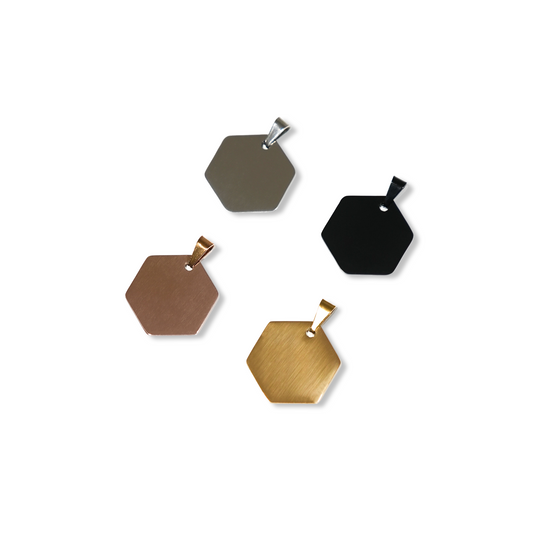 Hexagon Tags